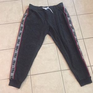 Pink VS Fleece Sweatpants